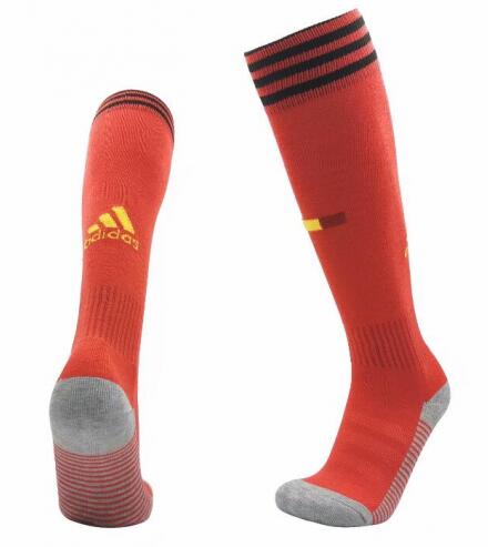 2020 EURO Belgium Home Soccer Jersey Socks